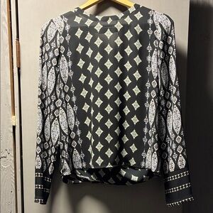 BCBG Open Back Blouse!